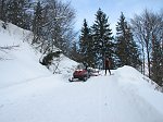 10 In motoslitta per servizio
